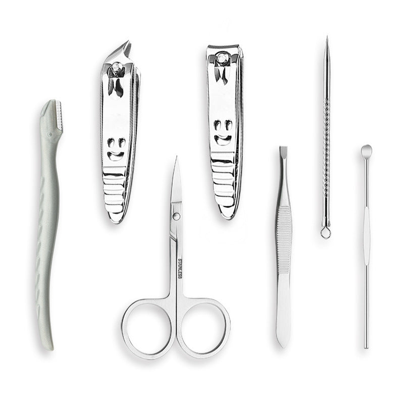 Complete manicure kit with clippers and files
