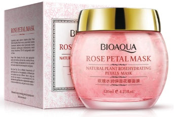 Overnight face mask with nourishing rose extract
