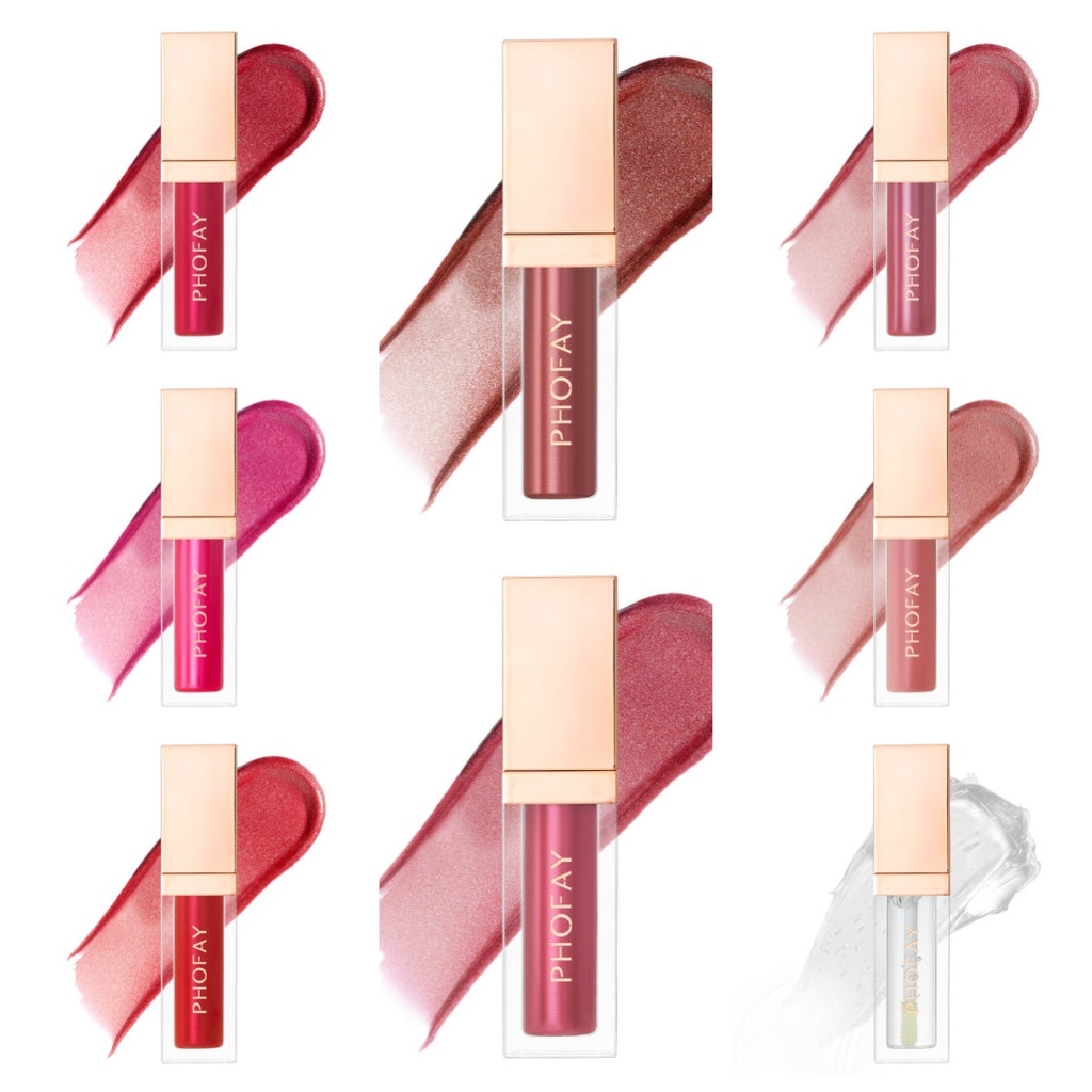 Glossy lip color with smooth application
